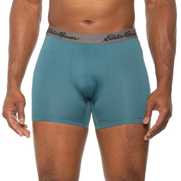 Eddie Bauer 4 Pack Men Mesh Boxer Briefs Breathable Underwear Size Large NEW - Picture 1 of 13
